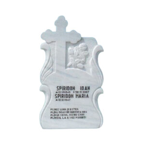 Monumente funerare Marmura si Granit prelucrate CNC in Focsani, Vrancea.