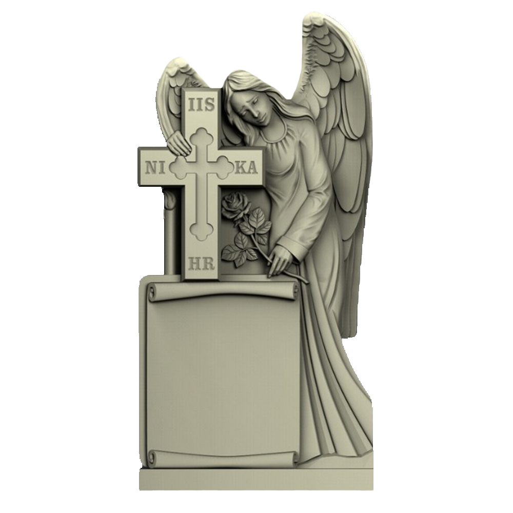 Monumente funerare Marmura si Granit prelucrate CNC in Focsani, Vrancea.